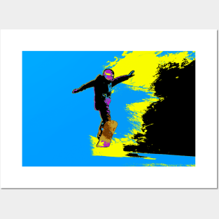 Snowboarder Flight - Snowboarder Posters and Art